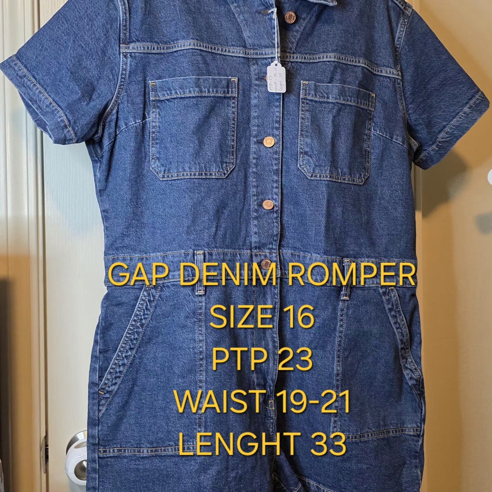 GAP Denim Romper